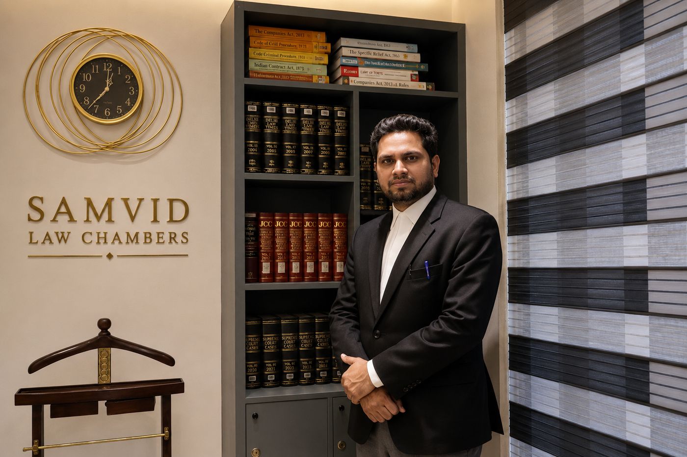 Dheeraj Kumar, Advocate and property lawyer at Samvid Law Chambers, Delhi