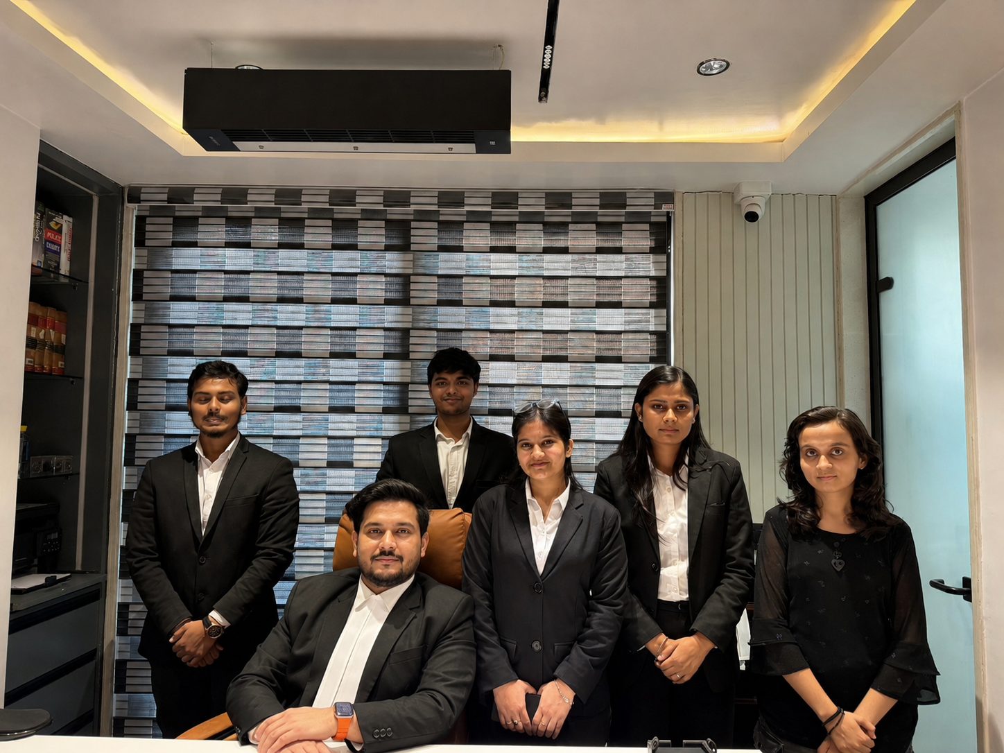 The advocates of Samvid Law Chambers at the firm's Delhi chambers